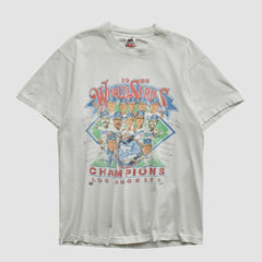 World Series Fruit of The Loom 1988 T-shirt - White Vintage