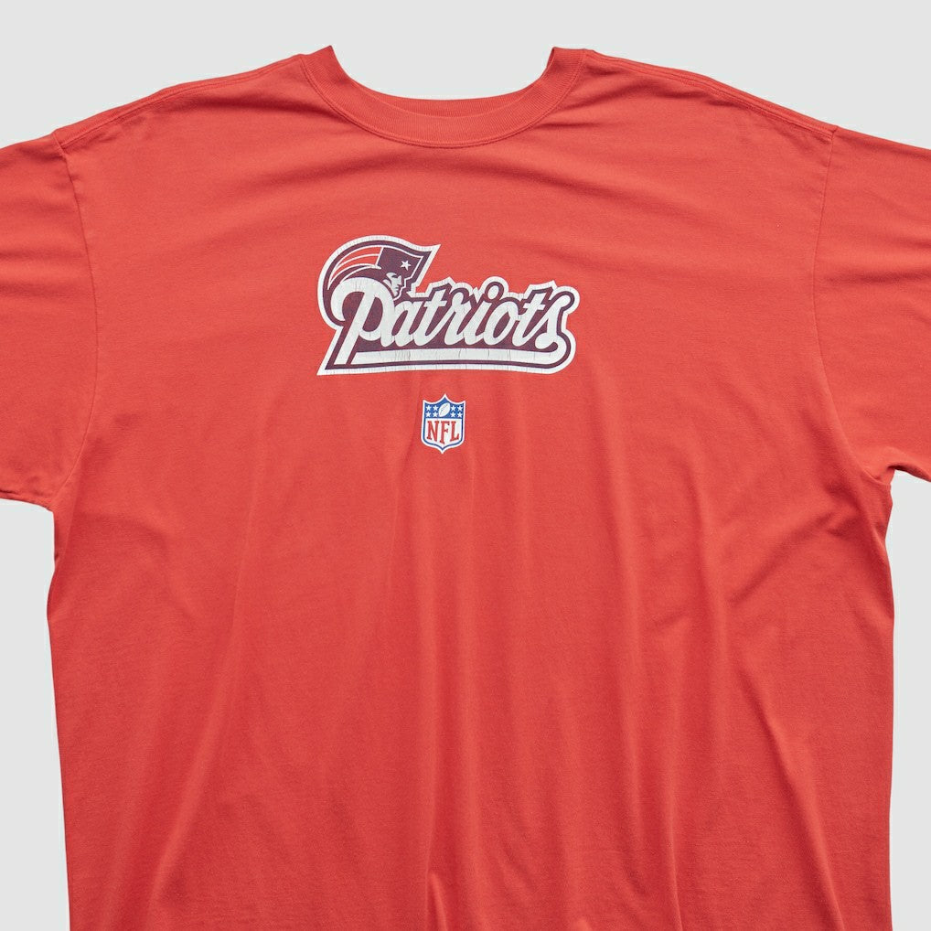 New England Patriots Reebok 2000s T-shirt - Red Vintage cheap