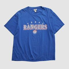 Texas Rangers Lee Sport 2000s T-shirt - Blue Vintage