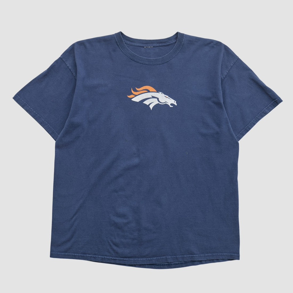 Denver Broncos 2000s T-shirt - Navy Vintage sale