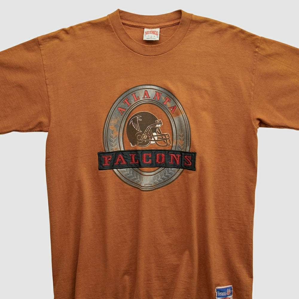 Atlanta Falcons Nutmeg Mills 90s T-shirt - Clay Vintage outlet