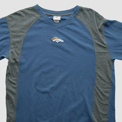 Denver Broncos NFL 2000s Long Sleeve T-shirt - Navy Vintage sale