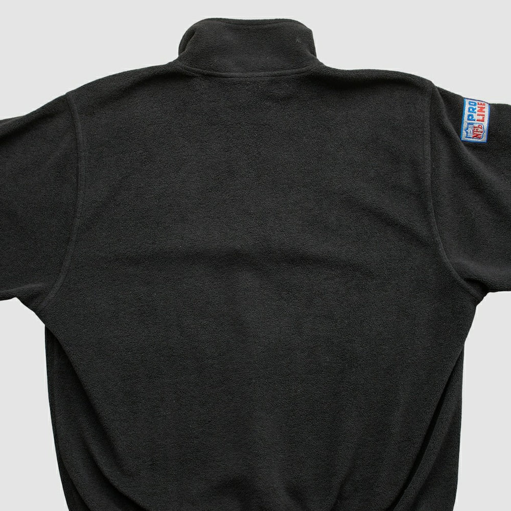 Miami Dolphins Champion 2000s 1/4 Zip Sweatshirt - Black Vintage cheap