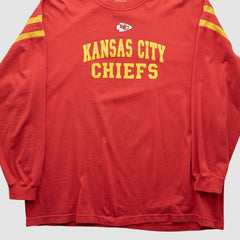 Kansas City Chiefs NFL 2000s Long Sleeve T-shirt - Red Vintage online
