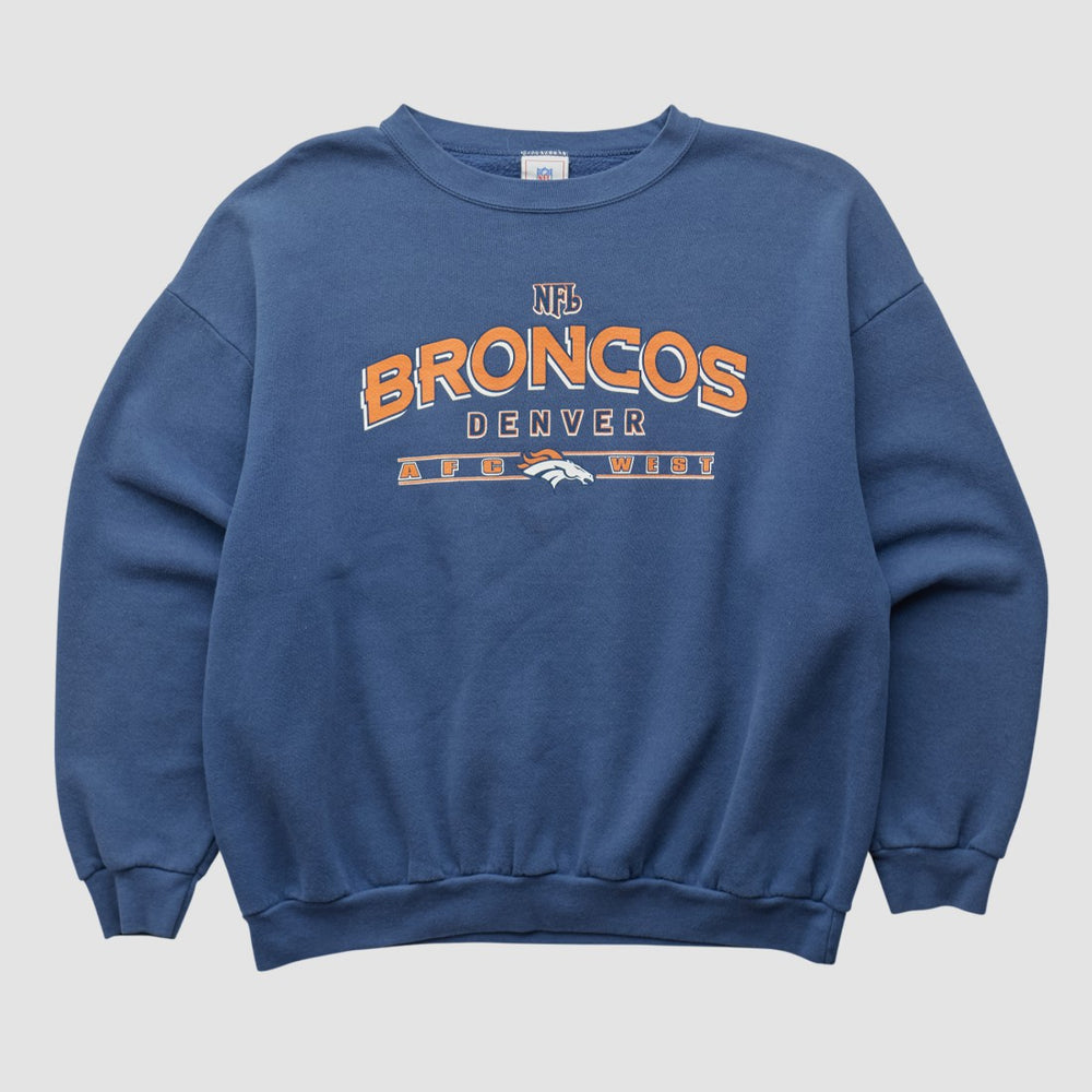 Denver Broncos NFL 2000s Pullover Sweatshirt - Navy Vintage online