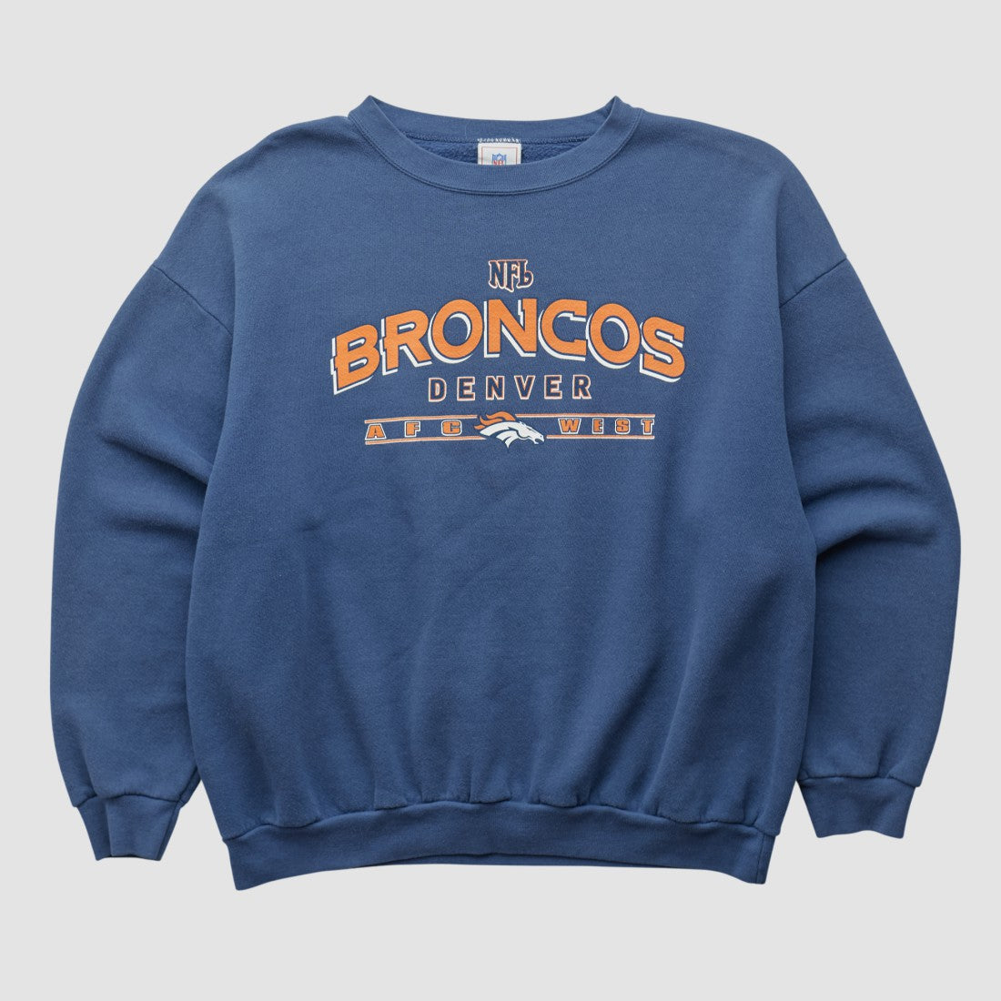Denver Broncos NFL 2000s Pullover Sweatshirt - Navy Vintage online