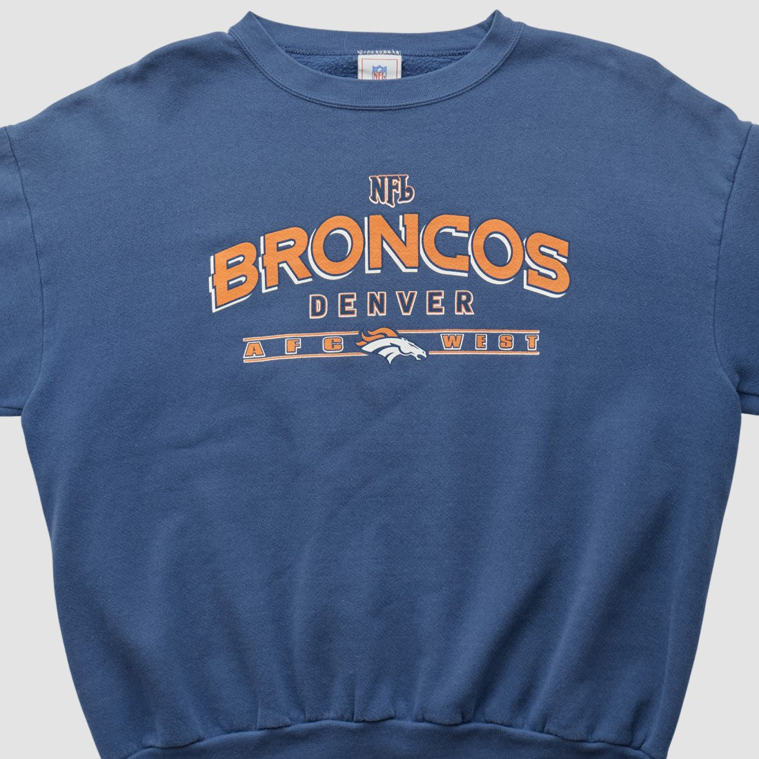 Denver Broncos NFL 2000s Pullover Sweatshirt - Navy Vintage online
