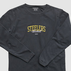 Pittsburgh Steelers Reebok 2000s Long Sleeve T-shirt - Black Vintage discount