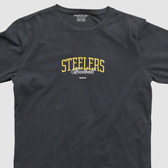 Pittsburgh Steelers Reebok 2000s Long Sleeve T-shirt - Black Vintage discount