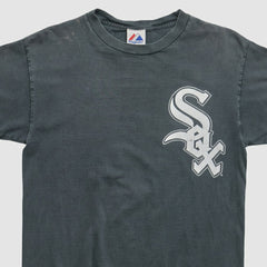 Chicago White Sox Majestic 2000s T-shirt - Charcoal Vintage