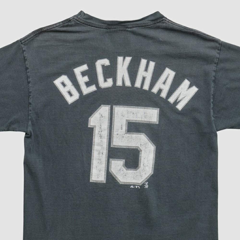 Chicago White Sox Majestic 2000s T-shirt - Charcoal Vintage