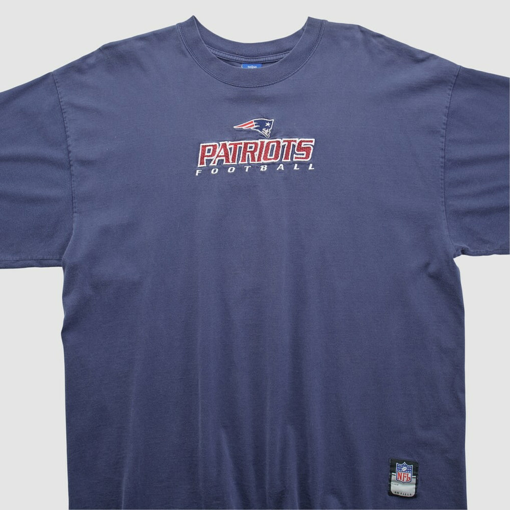 New England Patriots Reebok 2000s T-shirt - Navy Vintage outlet