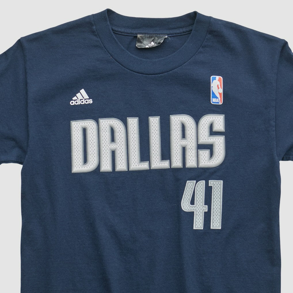 Dallas Mavericks 2010s T-shirt sale - Navy Vintage | Adidas cheap