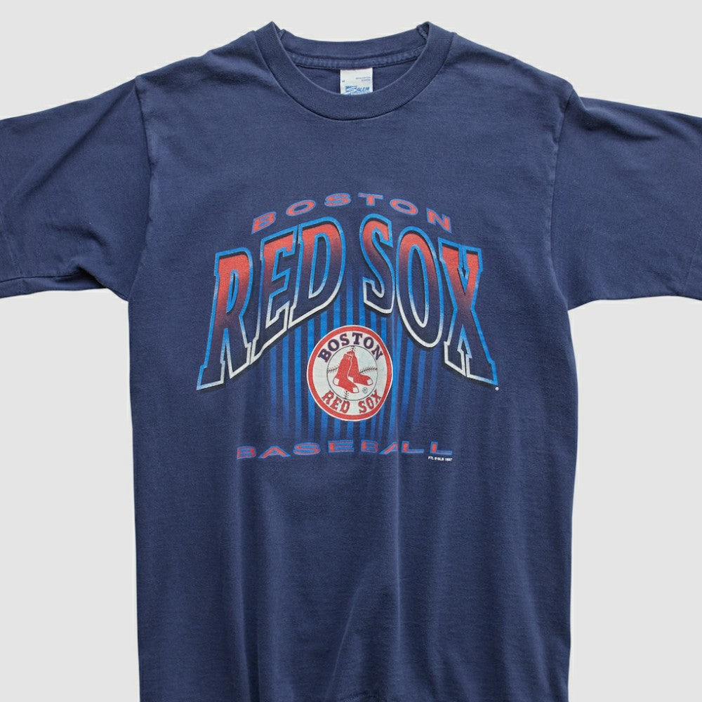 Boston Red Sox Salem Sportswear 1997 T-shirt - Navy Vintage