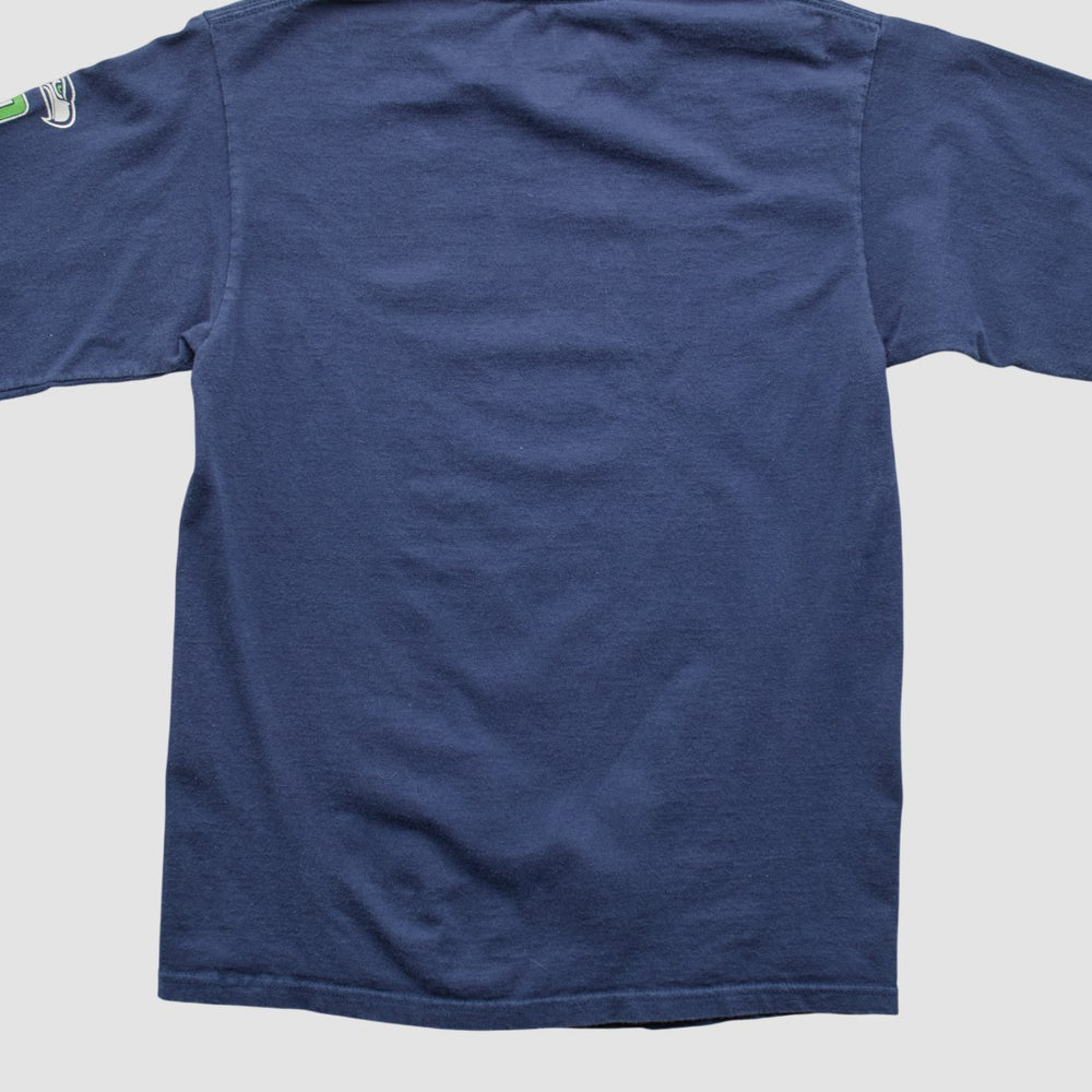 Seattle Seahawks NFL 2010s Long Sleeve T-shirt - Navy Vintage discount