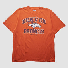 Denver Broncos NFL 2010s T-shirt - Orange Vintage discount