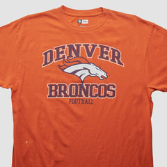 Denver Broncos NFL 2010s T-shirt - Orange Vintage discount