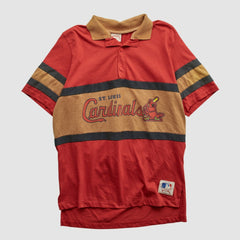 St. Louis Cardinals Nutmeg Mills 90s T-shirt - Red Vintage