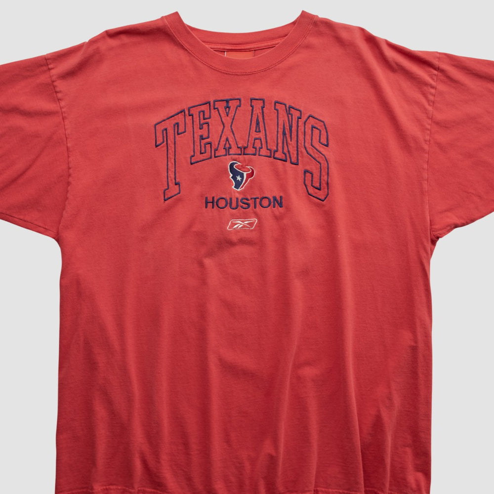Houston Texans Reebok 2000s T-shirt - Red Vintage sale