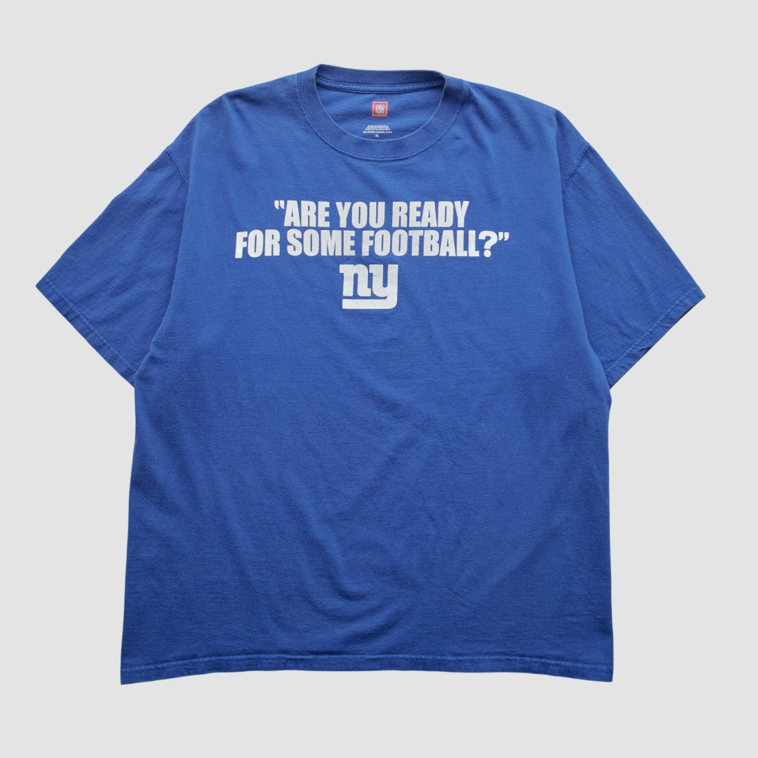 New York Giants NFL 2000s T-shirt - Blue Vintage sale