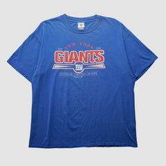 New York Giants NFL 2000s T-shirt - Blue Vintage sale