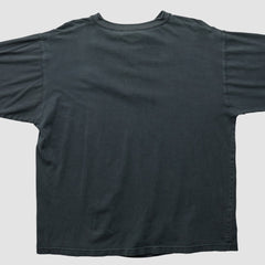 Green Bay Packers Logo 7 90s Long Sleeve T-shirt - Black Vintage for sale