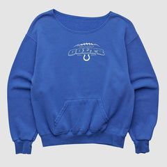 Indianapolis Colts 2000s Pullover Sweatshirt - Blue Vintage for sale