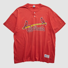 St. Louis Cardinals Russell 1996 T-shirt - Red Vintage