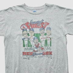 Boston Red Sox Salem Sportswear 90s T-shirt - Heather Gray Vintage