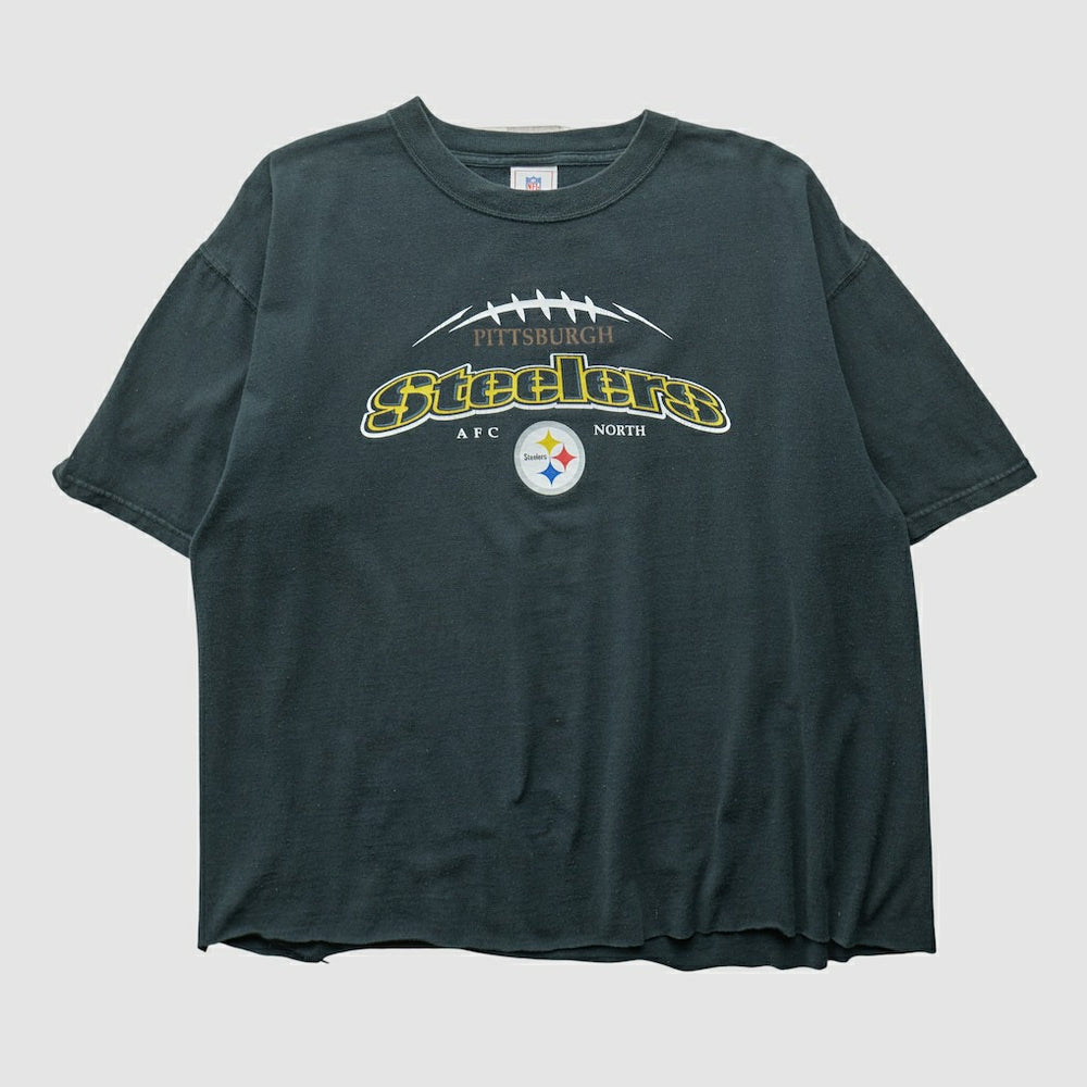 Pittsburgh Steelers NFL 2000s T-shirt - Black Vintage on sale