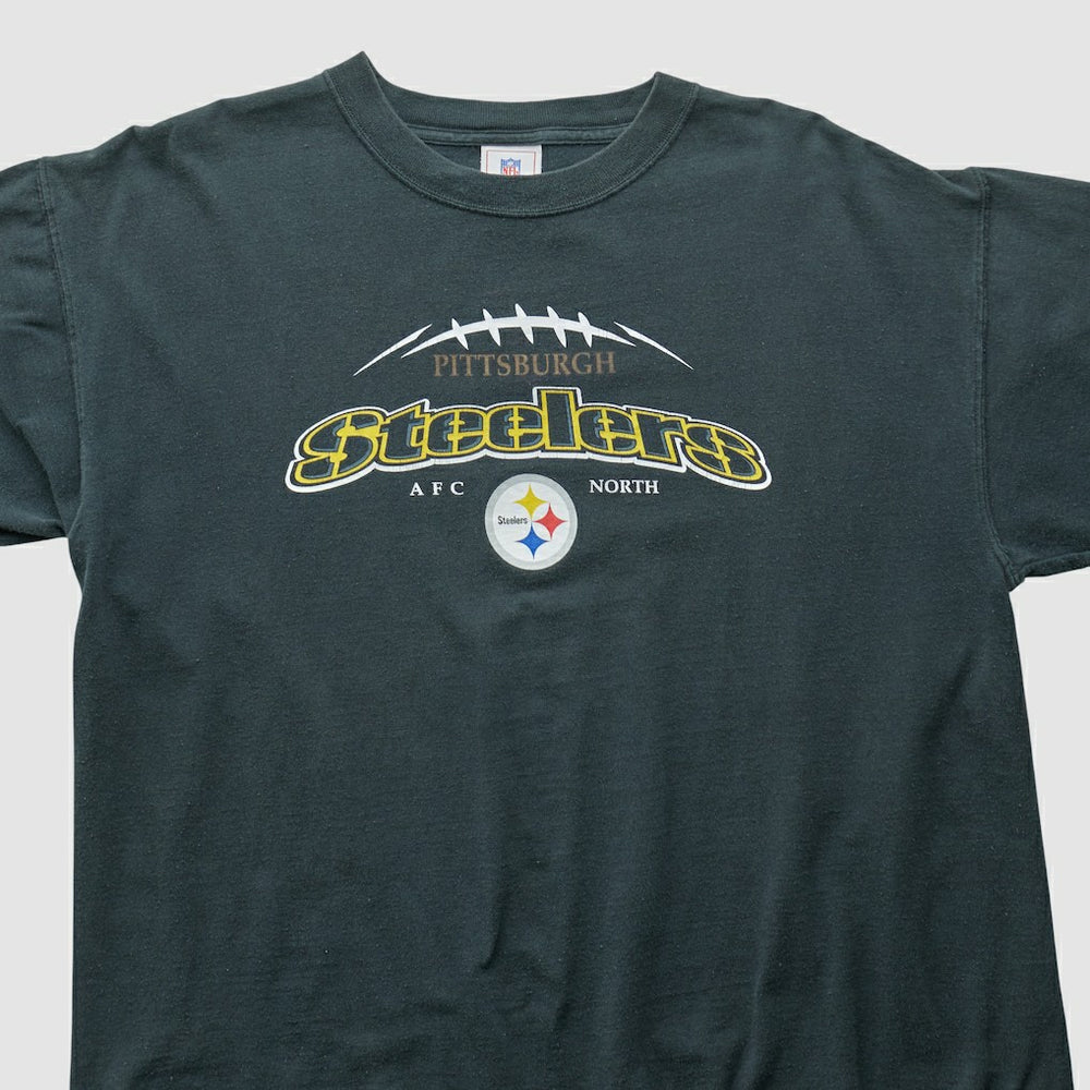 Pittsburgh Steelers NFL 2000s T-shirt - Black Vintage on sale