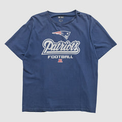 New England Patriots NFL 2010s T-shirt - Navy Vintage sale