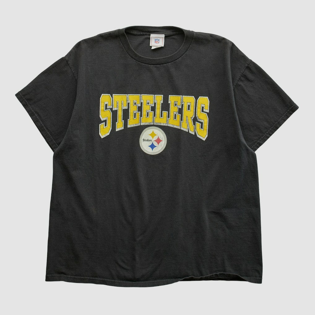 Pittsburgh Steelers NFL 2000s T-shirt - Black Vintage on sale