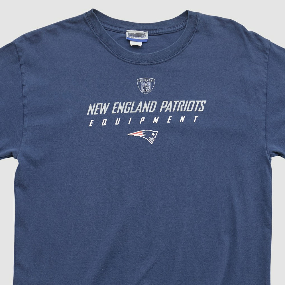 New England Patriots Reebok 2000s T-shirt - Navy Vintage sale