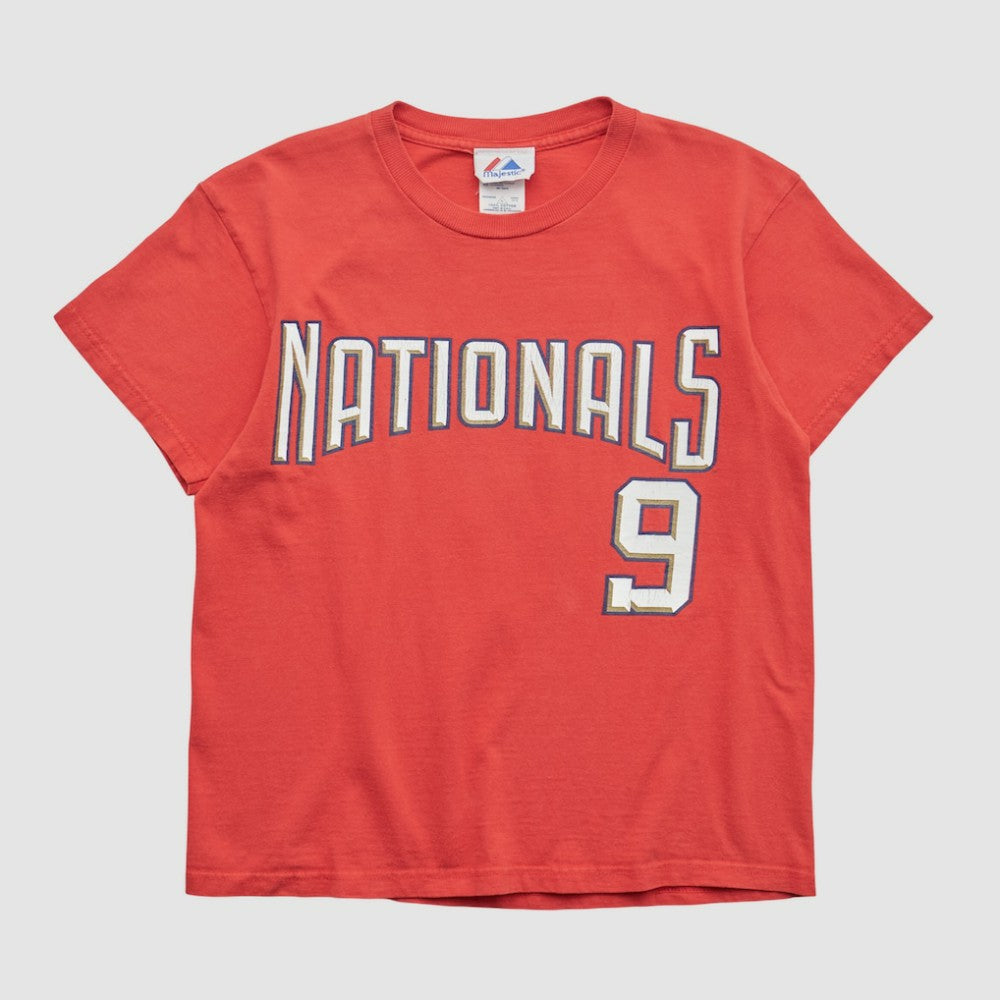 Washington Nationals Majestic 2000s T-shirt - Red
