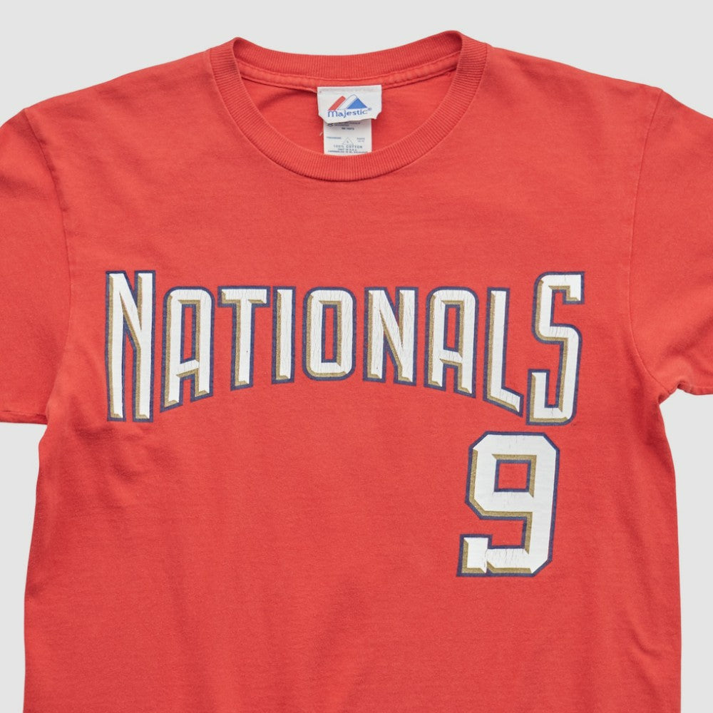 Washington Nationals Majestic 2000s T-shirt - Red