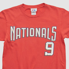 Washington Nationals Majestic 2000s T-shirt - Red