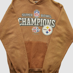 Super Bowl XL Reebok 2006 Hooded Pullover Sweatshirt - Clay Vintage outlet