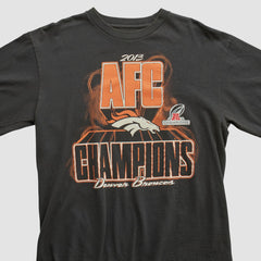 Denver Broncos NFL 2013 Long Sleeve T-shirt - Black Vintage outlet