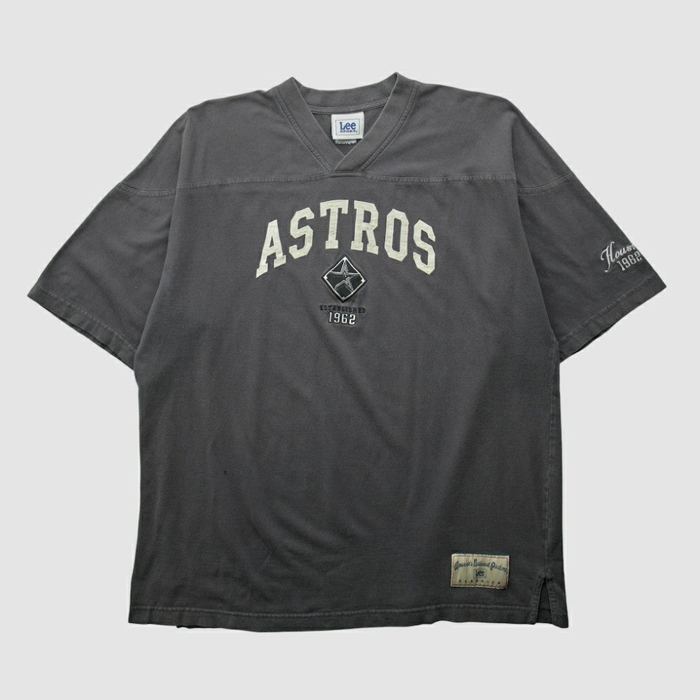 Houston Astros Lee Sport 2000s T-shirt - Charcoal Vintage