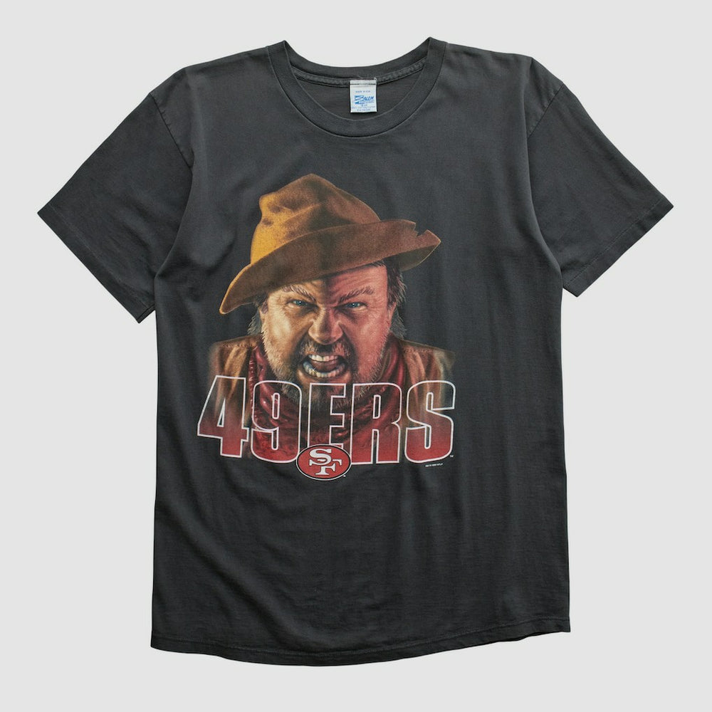 San Francisco 49ers Salem Sportswear 90s T-shirt - Black Vintage outlet