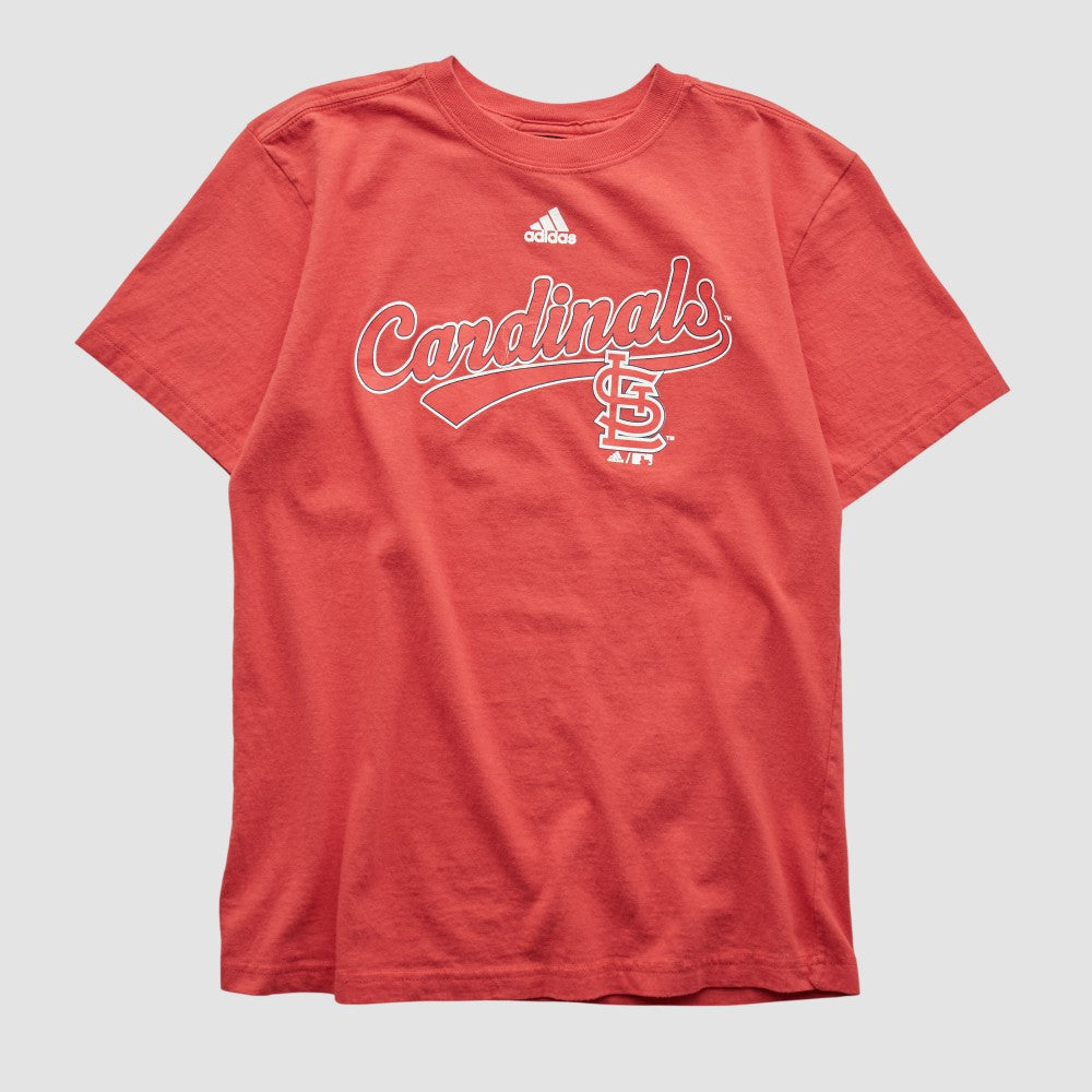St. Louis Cardinals Adidas T-shirt - Red Vintage