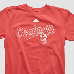 St. Louis Cardinals Adidas T-shirt - Red Vintage