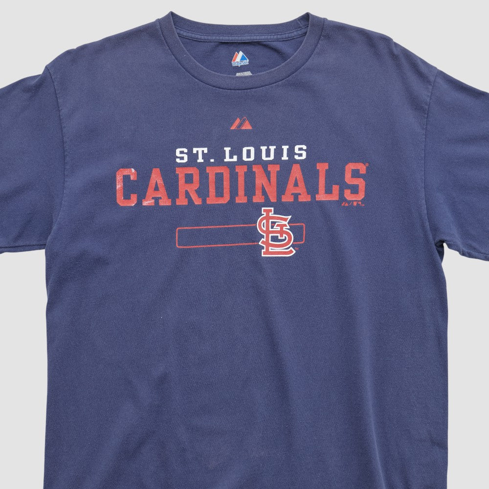 St. Louis Cardinals Majestic 2010 T-shirt - Navy Vintage