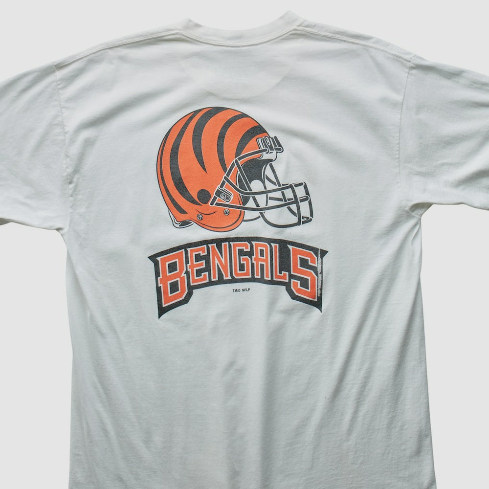 Cincinnati Bengals All Sport 90s T-shirt - White Vintage discount
