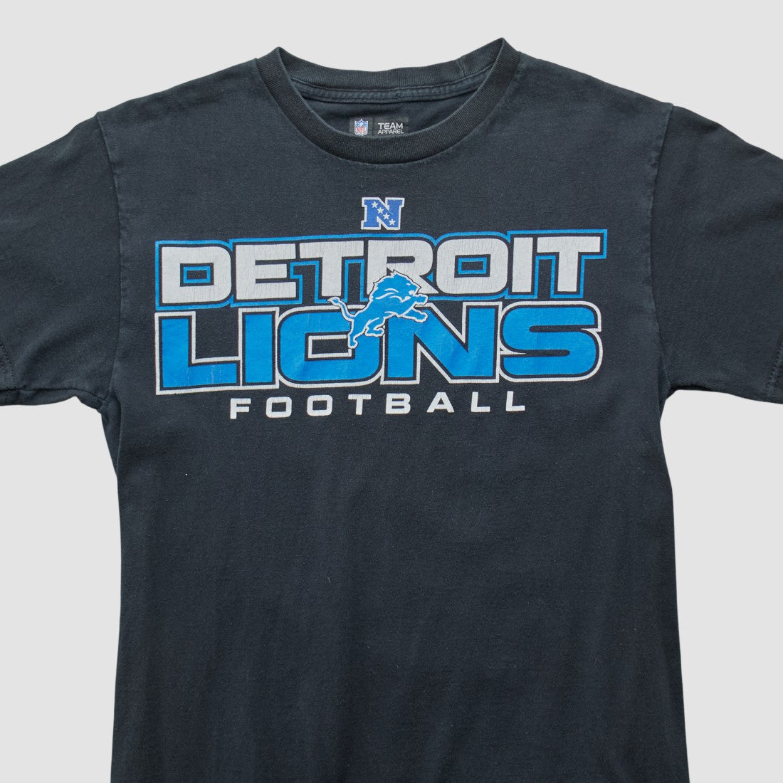 Detroit Lions NFL 2010s T-shirt - Black Vintage for sale