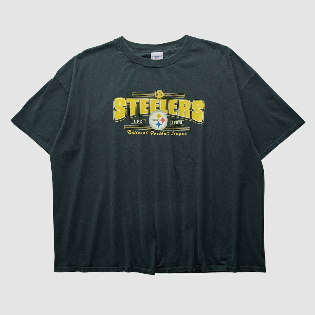 Pittsburgh Steelers NFL 2000s T-shirt - Black Vintage cheap