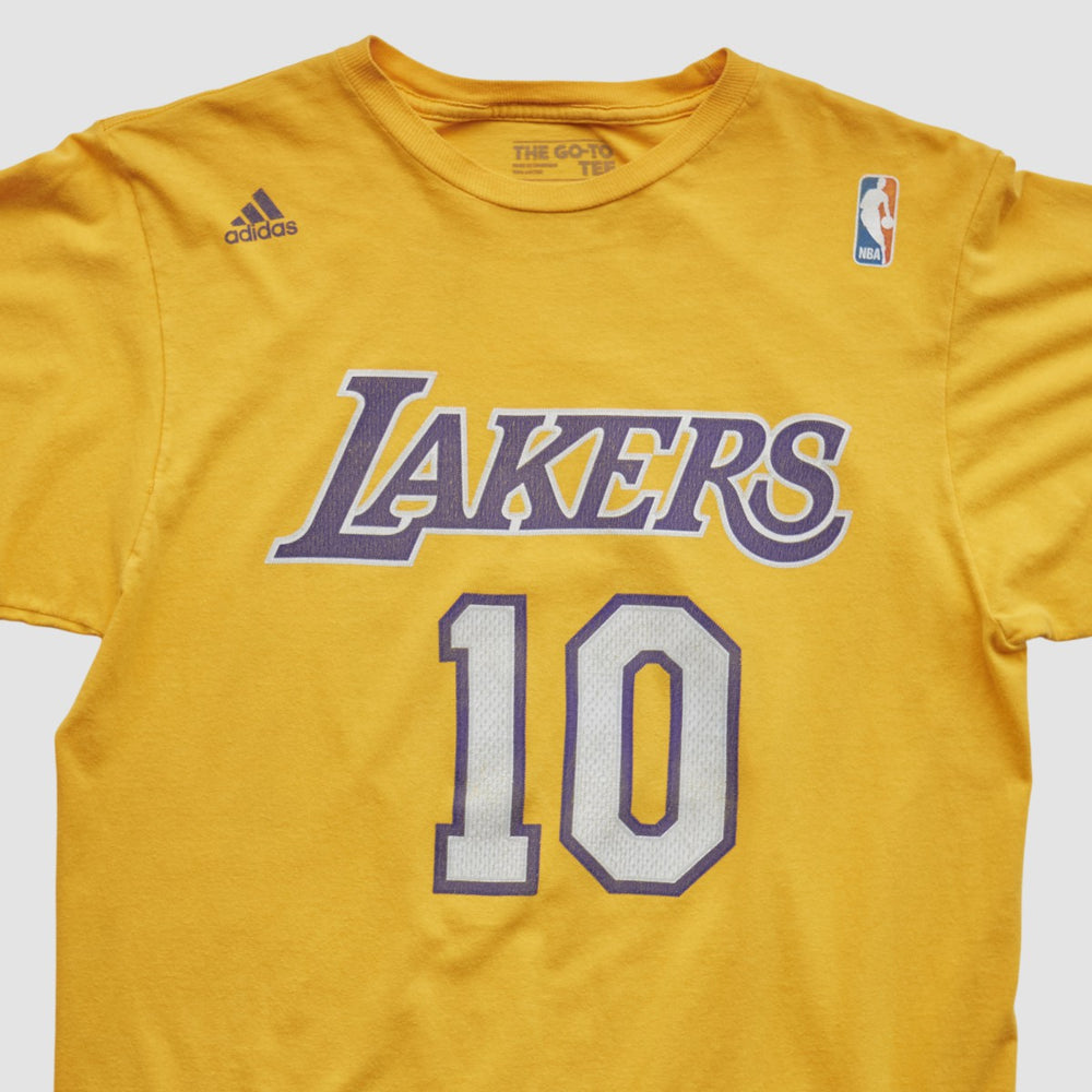 Los Angeles Lakers 2010s T-shirt - Yellow Vintage | Adidas sale