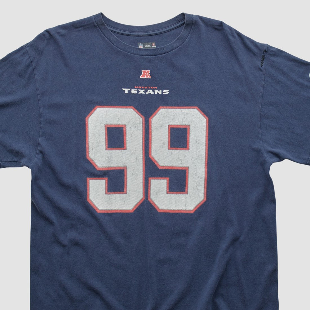 Houston Texans NFL 2010s T-shirt - Navy Vintage sale