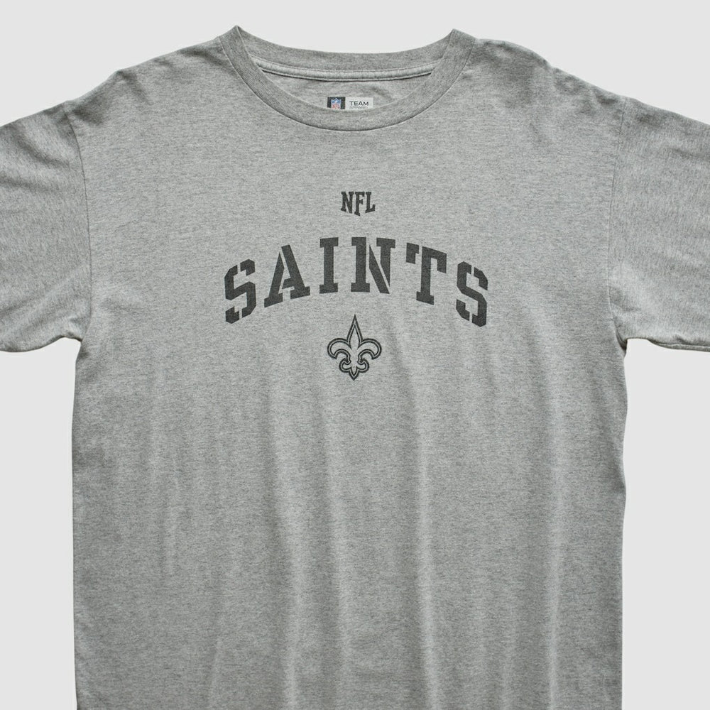 New Orleans Saints NFL Long Sleeve T-shirt - Heather Gray Vintage for sale